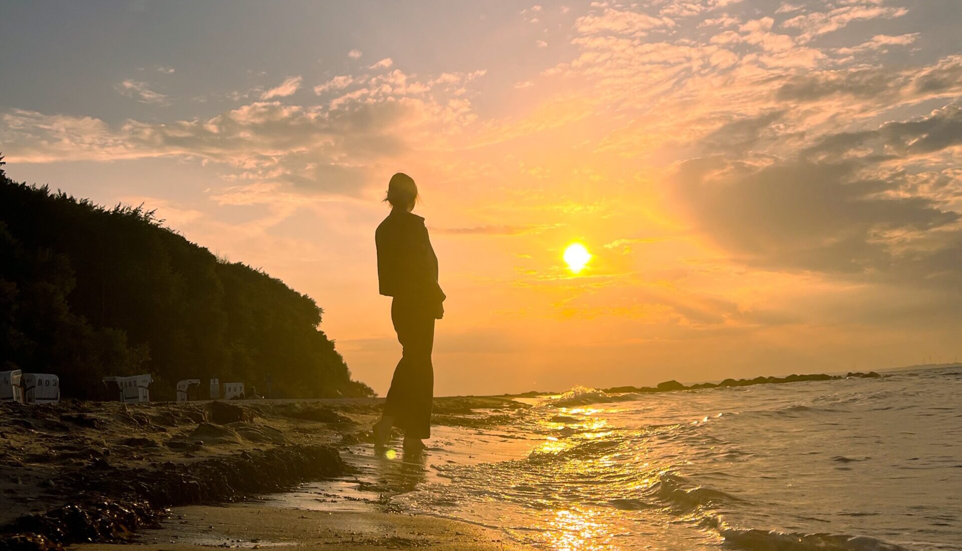 sonnenuntergang am meer