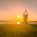 Yoga_Sonnenuntergang