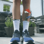 flowers in socks